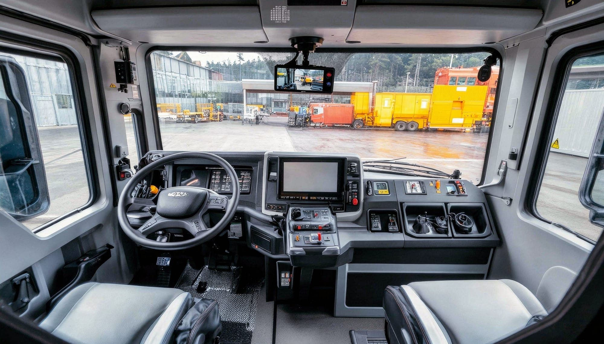 Driver using a rear-view camera while reversing
